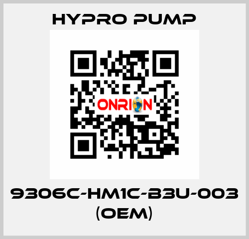 9306C-HM1C-B3U-003 (OEM) Hypro Pump