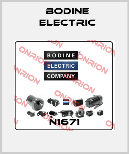 N1671 BODINE ELECTRIC