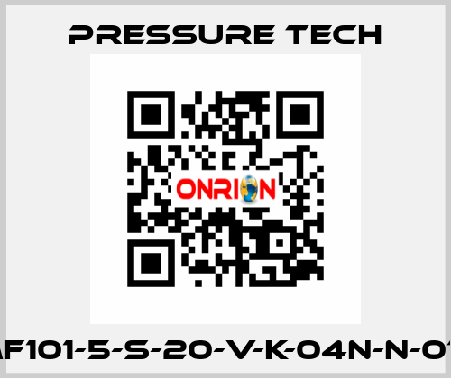 MF101-5-S-20-V-K-04N-N-015 Pressure Tech