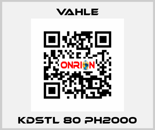 KDSTL 80 PH2000 Vahle