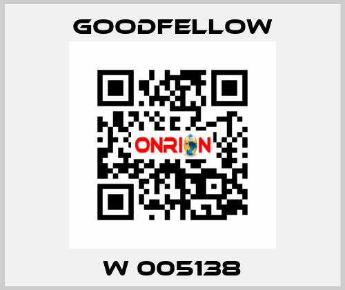 W 005138 Goodfellow