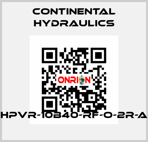 HPVR-10B40-RF-O-2R-A Continental Hydraulics
