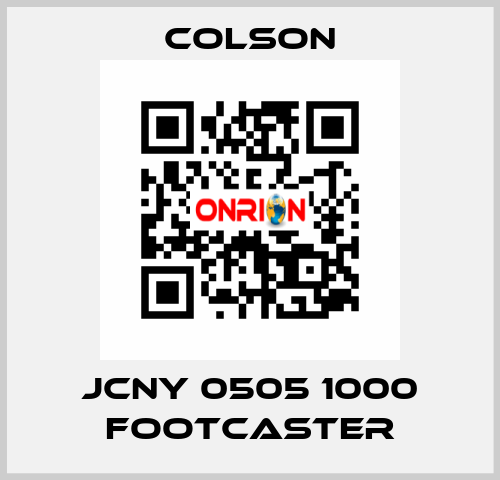 JCNY 0505 1000 FOOTCASTER Colson