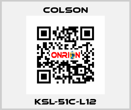 KSL-51C-L12 Colson