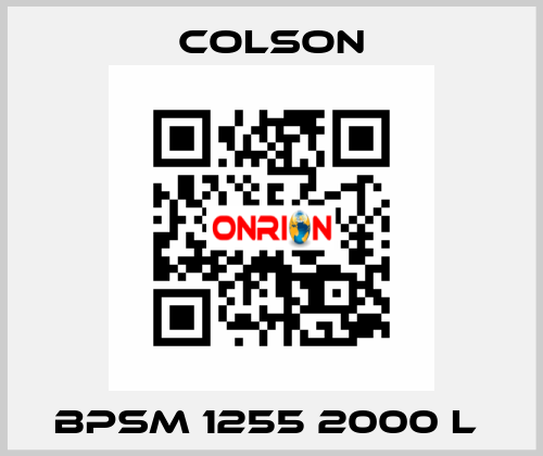 BPSM 1255 2000 L  Colson