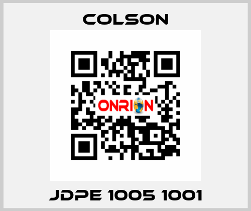 JDPE 1005 1001 Colson