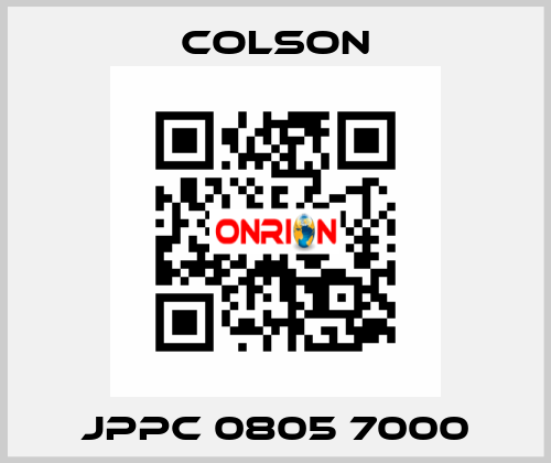 JPPC 0805 7000 Colson