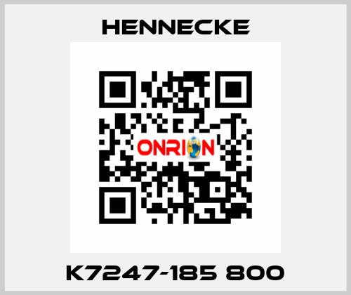 K7247-185 800 Hennecke