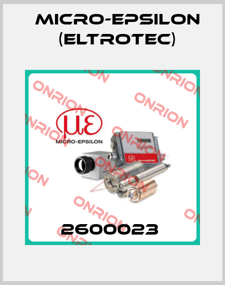 2600023  Micro-Epsilon (Eltrotec)