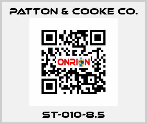 ST-010-8.5 Patton & Cooke Co.