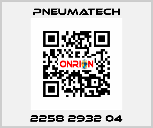 2258 2932 04 Pneumatech