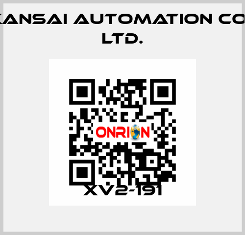 XV2-191 KANSAI Automation Co., Ltd.