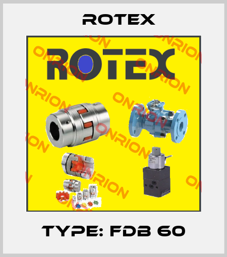 Type: FDB 60 Rotex
