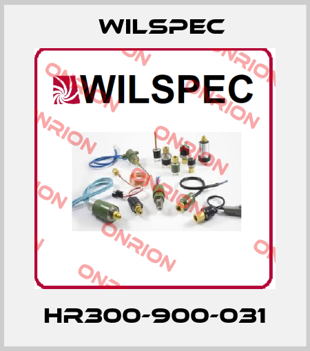 HR300-900-031 Wilspec