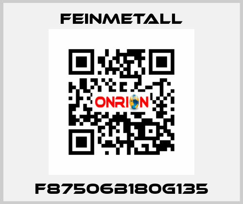 F87506B180G135 FEINMETALL