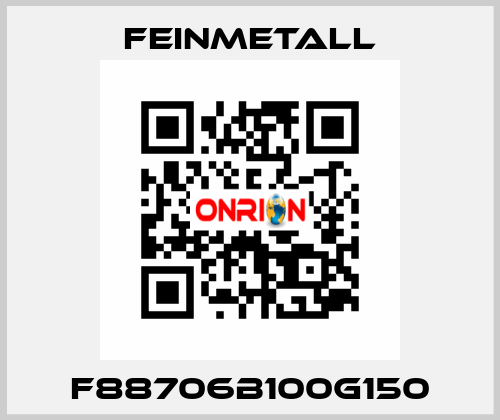 F88706B100G150 FEINMETALL