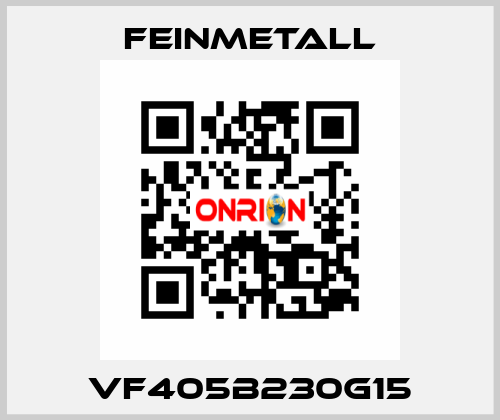 VF405B230G15 FEINMETALL