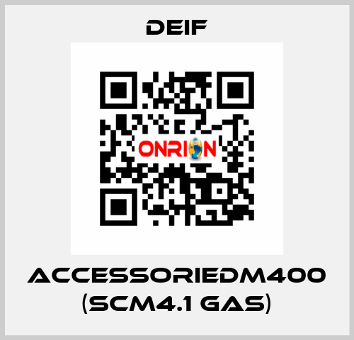 AccessorieDM400 (SCM4.1 GAS) Deif