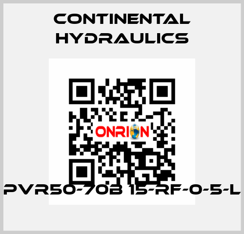 PVR50-70B 15-RF-0-5-L Continental Hydraulics