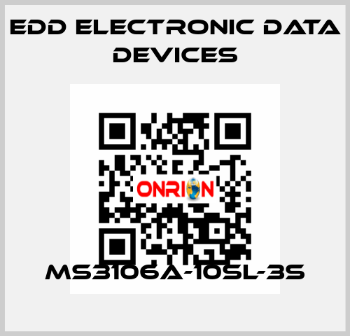 MS3106A-10SL-3S EDD Electronic Data Devices