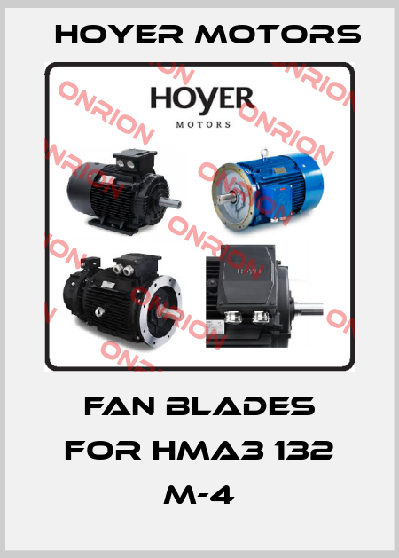 Fan blades for HMA3 132 M-4 Hoyer Motors