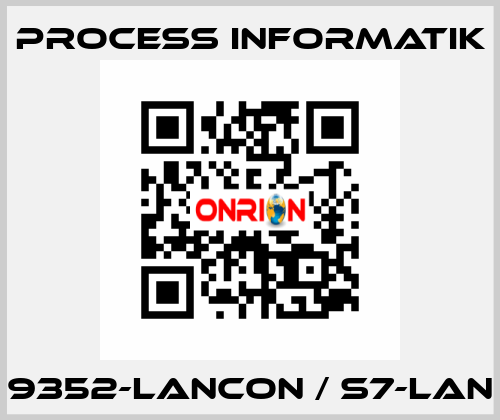 9352-LANCON / S7-LAN Process Informatik