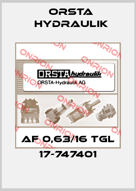 Af 0,63/16 TGL 17-747401 Orsta Hydraulik