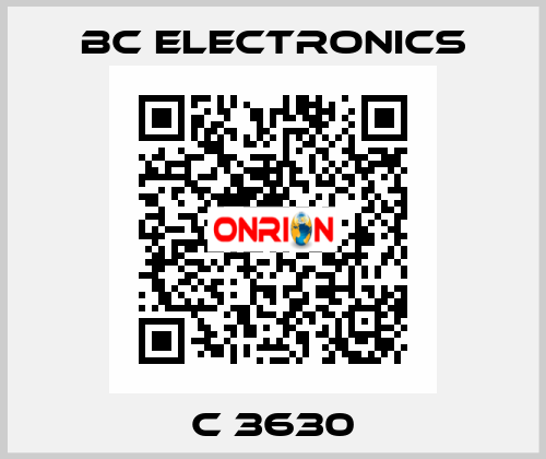 C 3630 BC ELECTRONICS