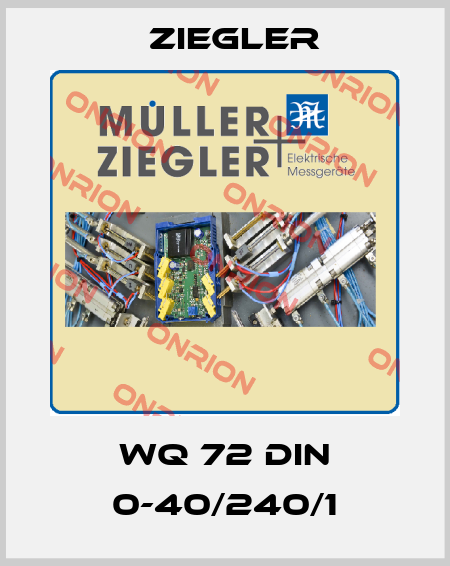 WQ 72 DIN 0-40/240/1 Ziegler