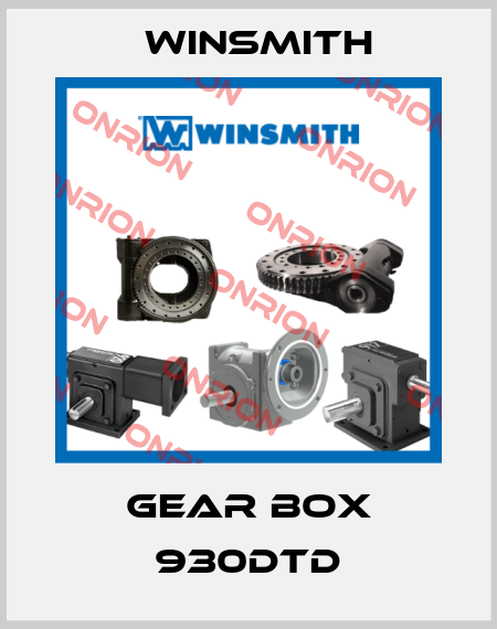 GEAR BOX 930DTD Winsmith