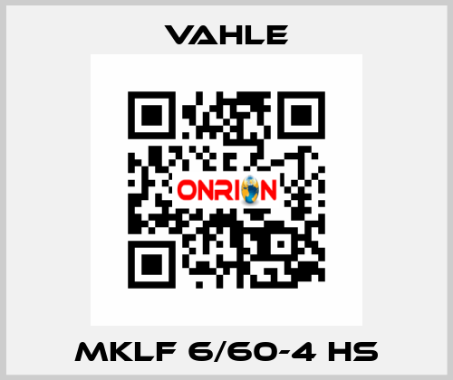 mklf 6/60-4 HS Vahle