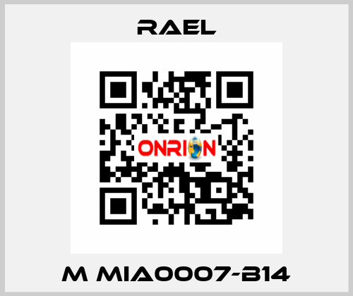 M MIA0007-B14 RAEL