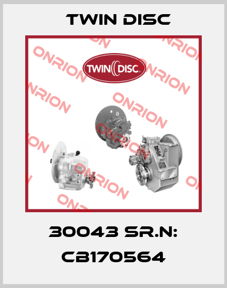 30043 Sr.N: CB170564 Twin Disc