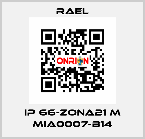 IP 66-ZONA21 M MIA0007-B14 RAEL