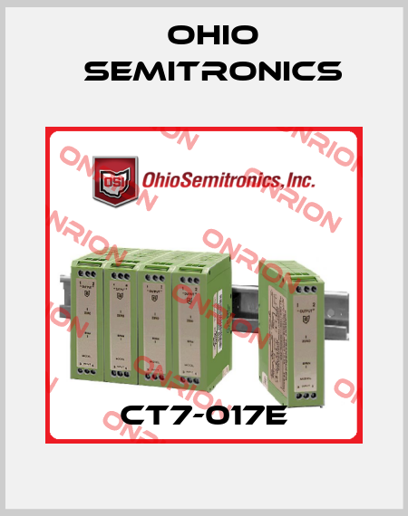 CT7-017E Ohio Semitronics