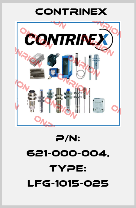 p/n: 621-000-004, Type: LFG-1015-025 Contrinex