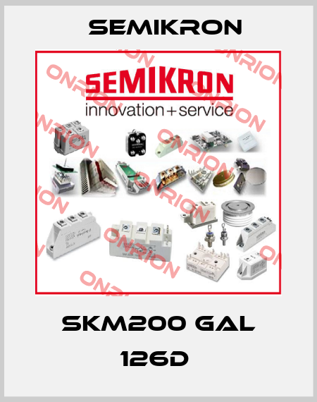SKM200 GAL 126D  Semikron