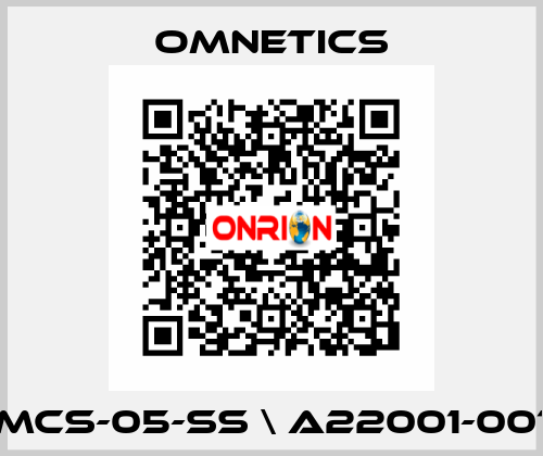 MCS-05-SS \ A22001-001 OMNETICS