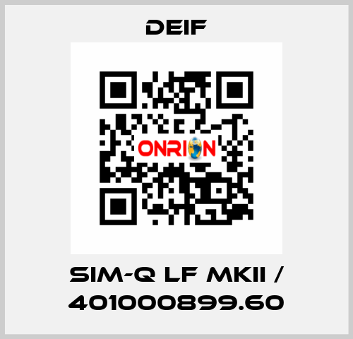 SIM-Q LF MKII / 401000899.60 Deif