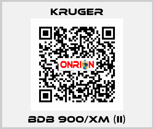 BDB 900/XM (II) KRUGER