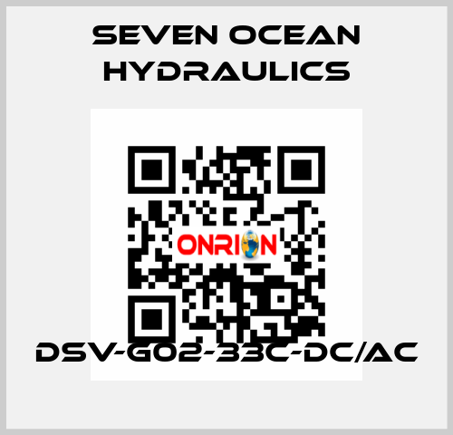 DSV-G02-33C-DC/AC Seven Ocean Hydraulics