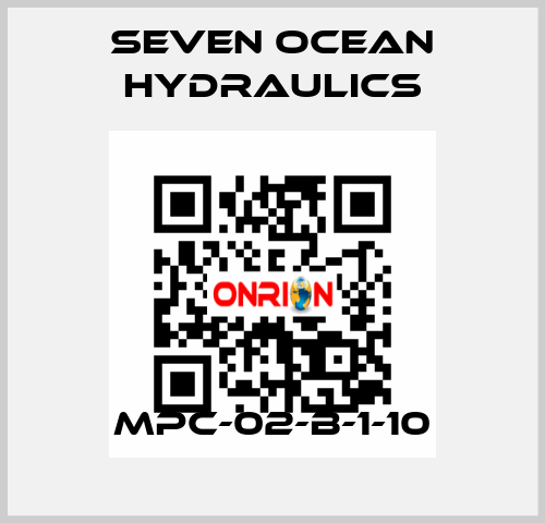 MPC-02-B-1-10 Seven Ocean Hydraulics