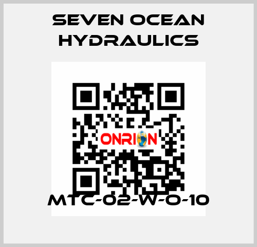 MTC-02-W-O-10 Seven Ocean Hydraulics