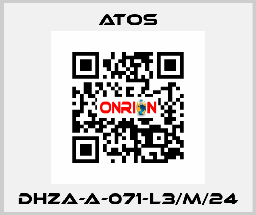 DHZA-A-071-L3/M/24 Atos