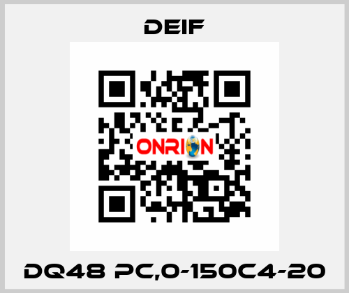 DQ48 PC,0-150C4-20 Deif