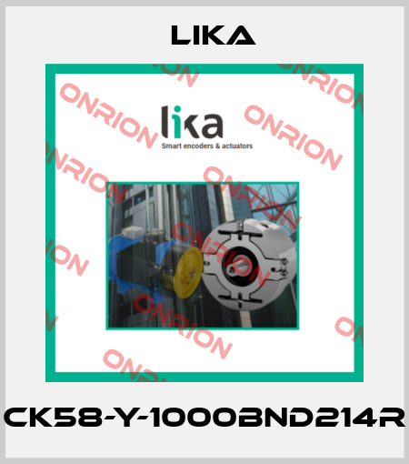 CK58-Y-1000BND214R Lika
