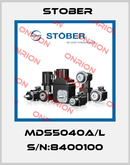 MDS5040A/L S/N:8400100 Stober