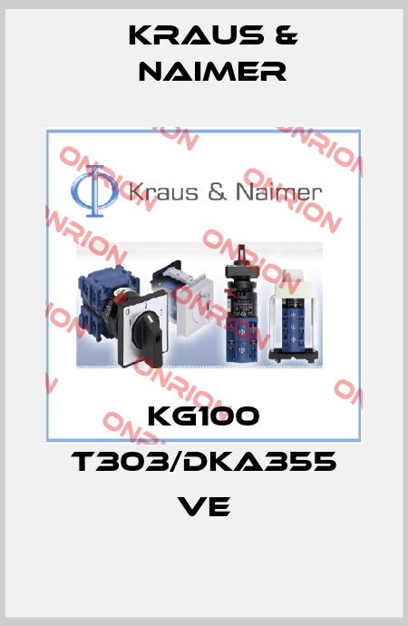 KG100 T303/DKA355 VE Kraus & Naimer