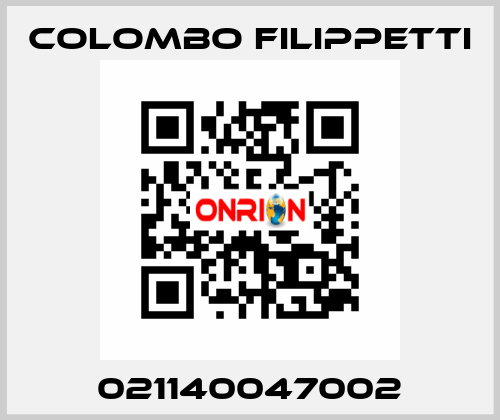 021140047002 Colombo Filippetti