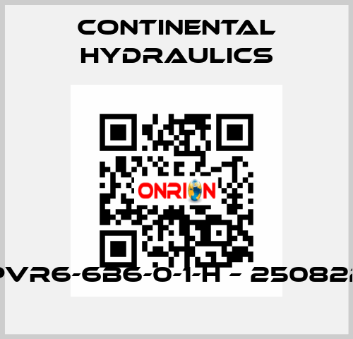 PVR6-6B6-0-1-H – 250822 Continental Hydraulics